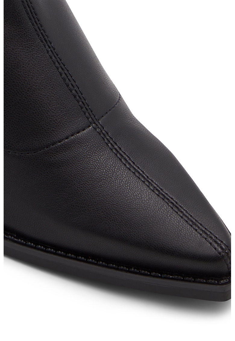 Botine cowboy cu toc cubanez Bamboo