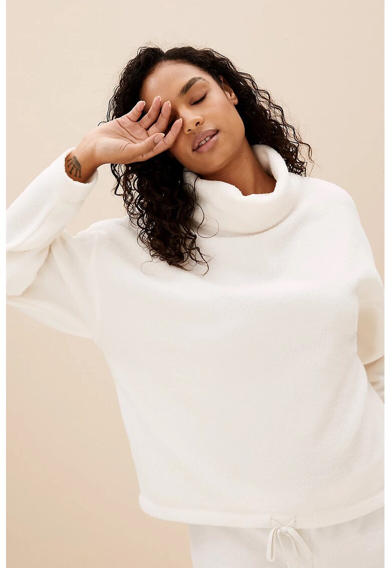 Bluza de casa din material fleece