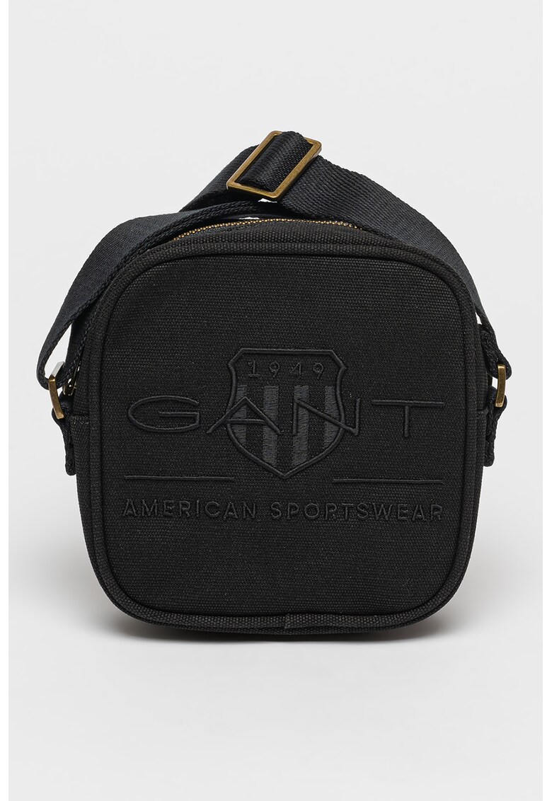 Geanta crossbody cu logo brodat