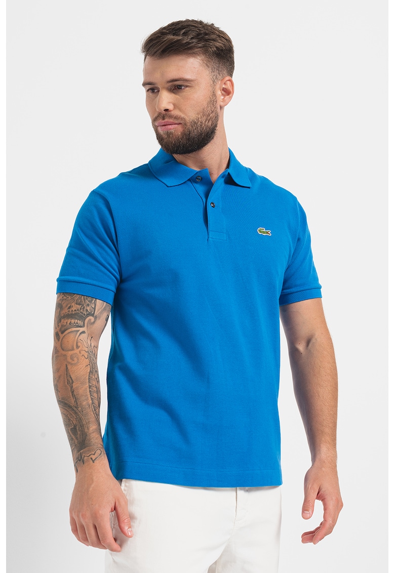 Tricou polo cu detaliu logo