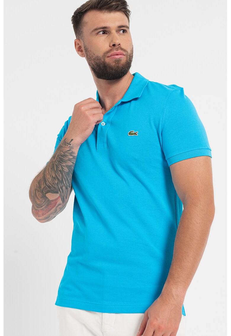 Tricou polo din bumbac cu logo