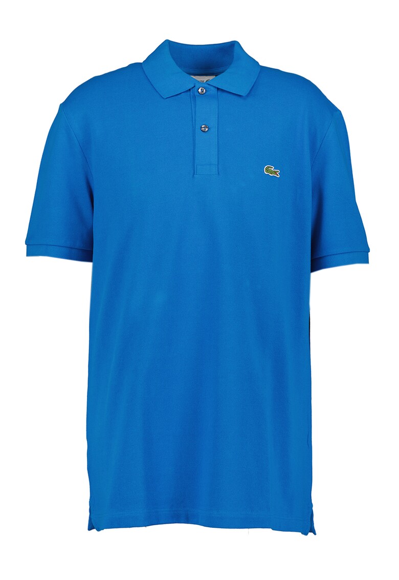 Tricou polo de bumbac cu logo brodat