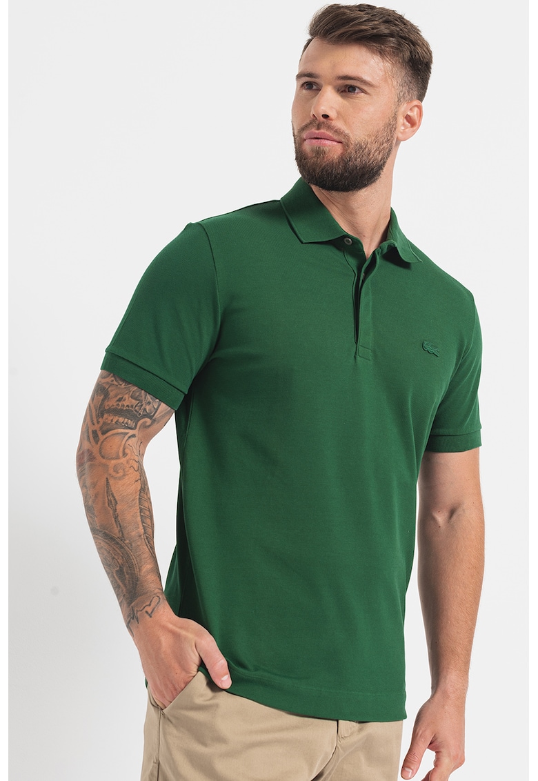 Tricou polo cu aplicatie logo