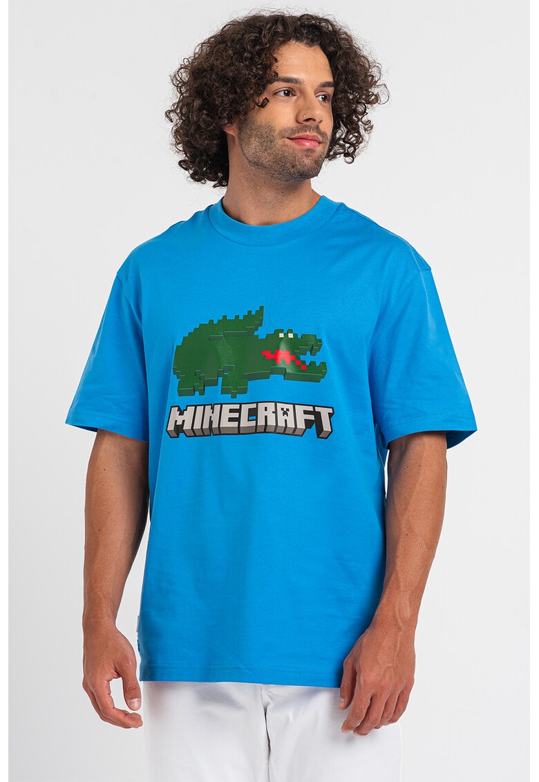 Tricou unisex cu imprimeu logo Minecraft
