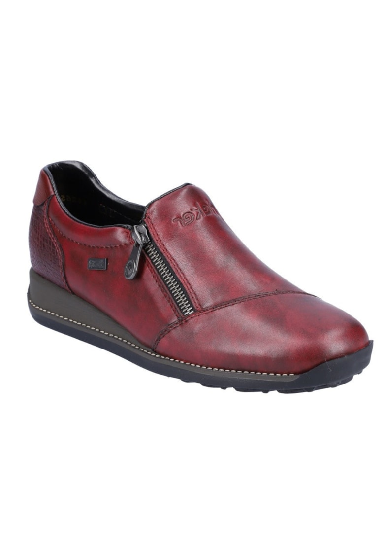 Pantofi casual - dama - TEX ANTISTRESS - 44265-35 bordo - piele naturala