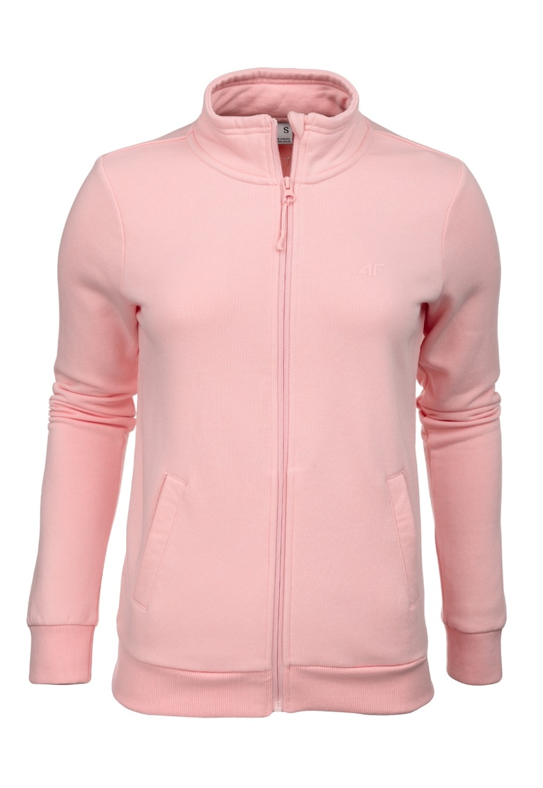 Hanorac dama - Bumbac/Poliester - Roz deschis -