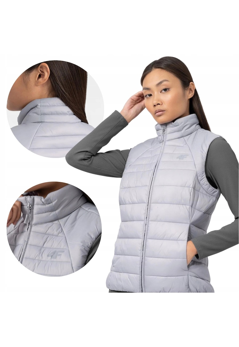 Vesta dama din poliester - Gri -