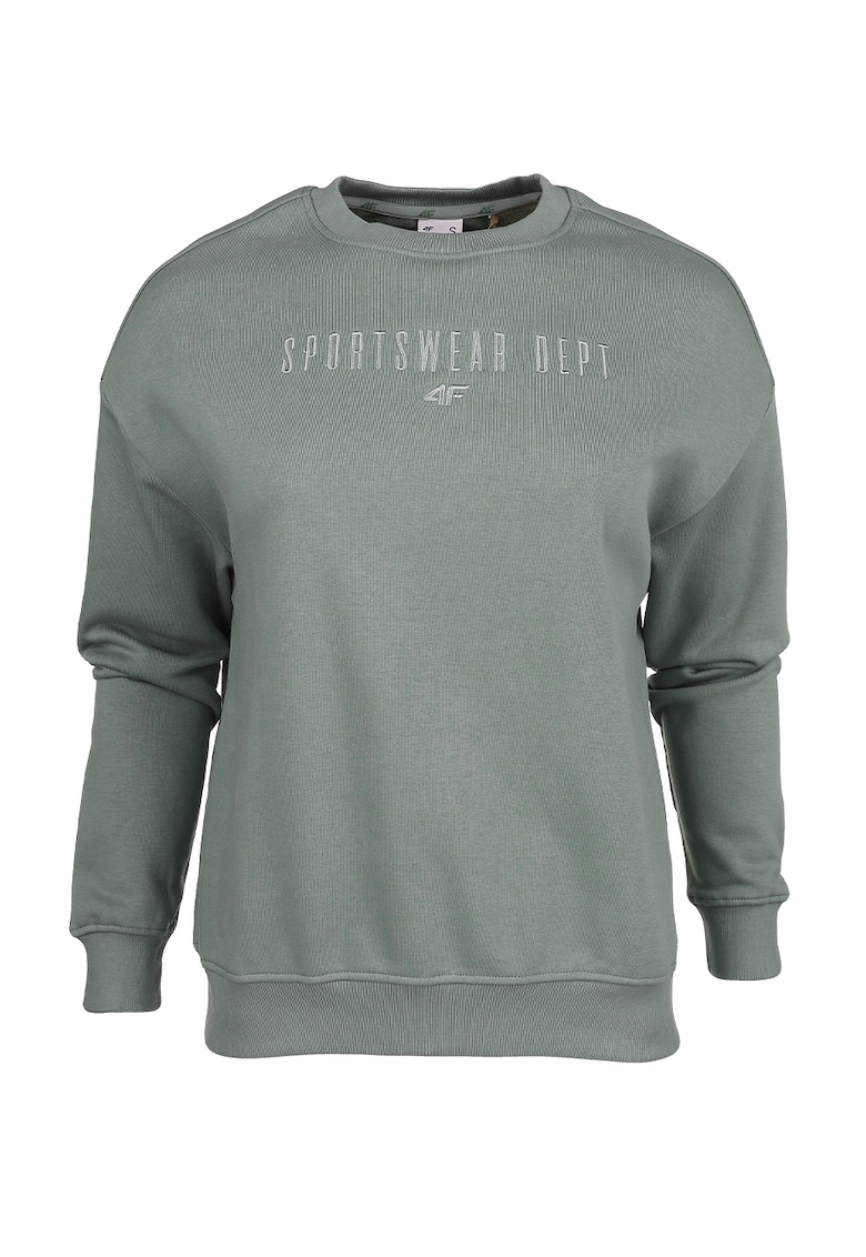 Hanorac sport dama - Bumbac - Verde -