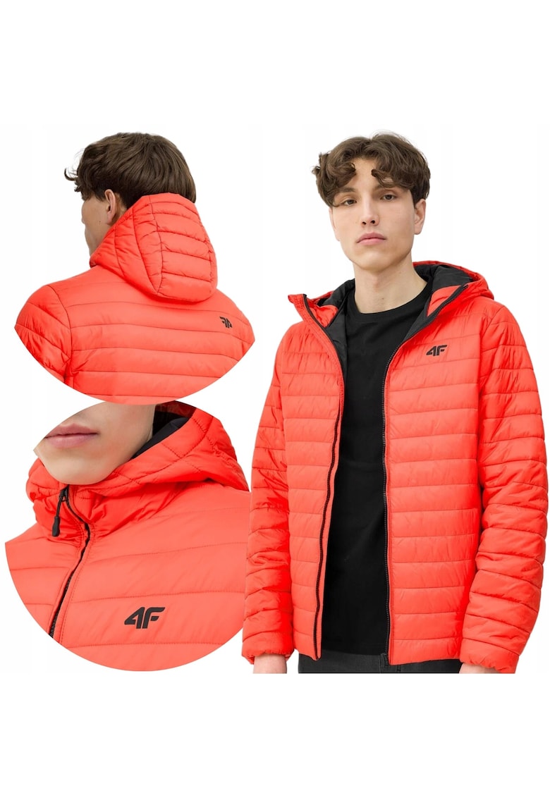 Jacheta pentru barbati - Poliamida - Rosu -