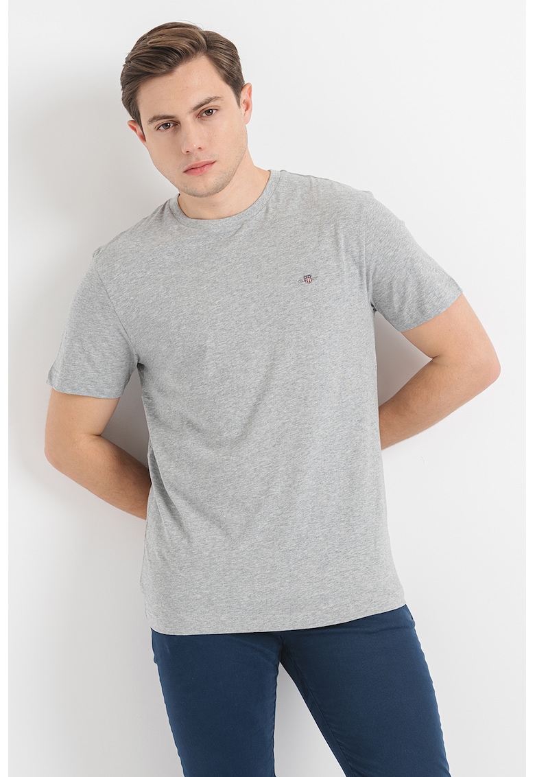 Tricou regular fit din bumbac Shield