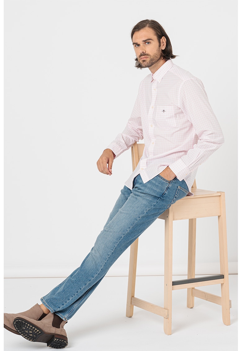 Camasa din bumbac Gingham