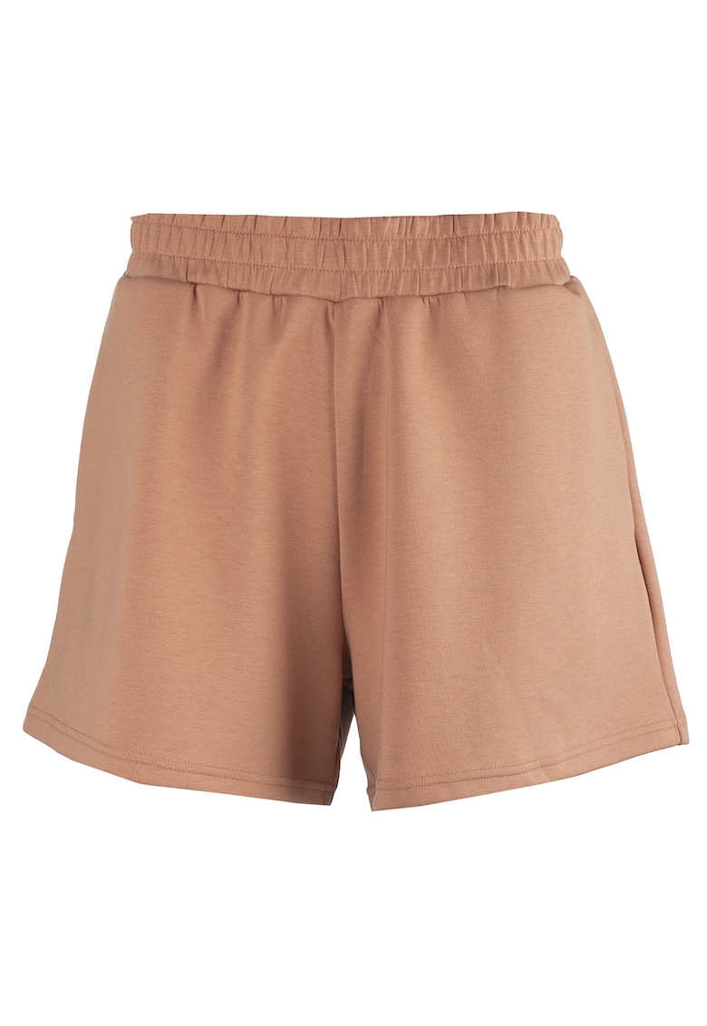 Pantaloni scurti pentru femei - Poliester - Portocaliu 654854