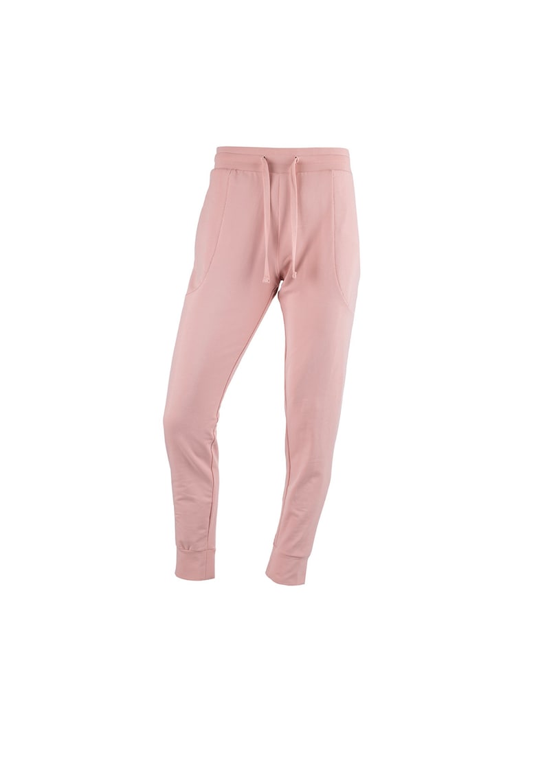 Pantaloni pentru femei - Bumbac - Roz 79841 - Roz