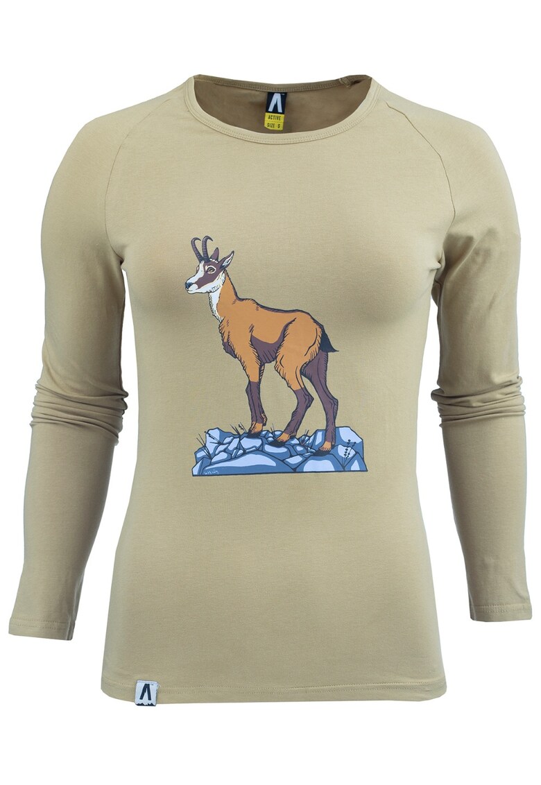 Bluza pentru femei - Bumbac - Bej333 - Bej
