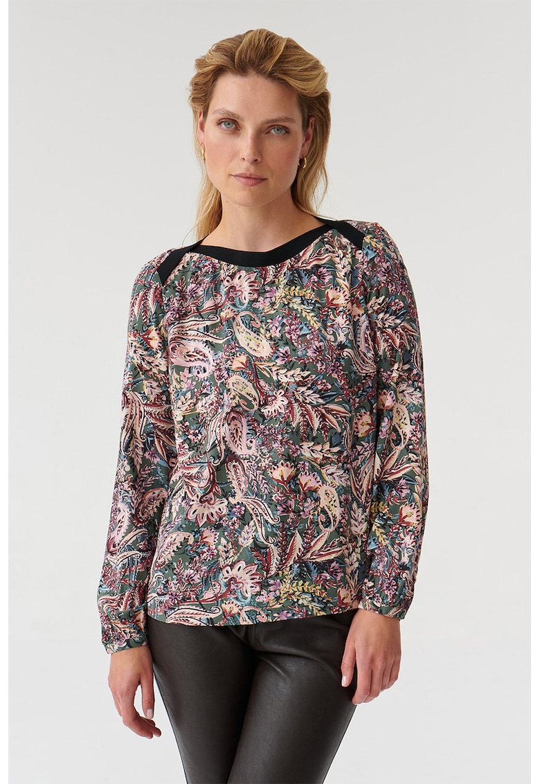 Bluza lejera cu model grafic Oslo