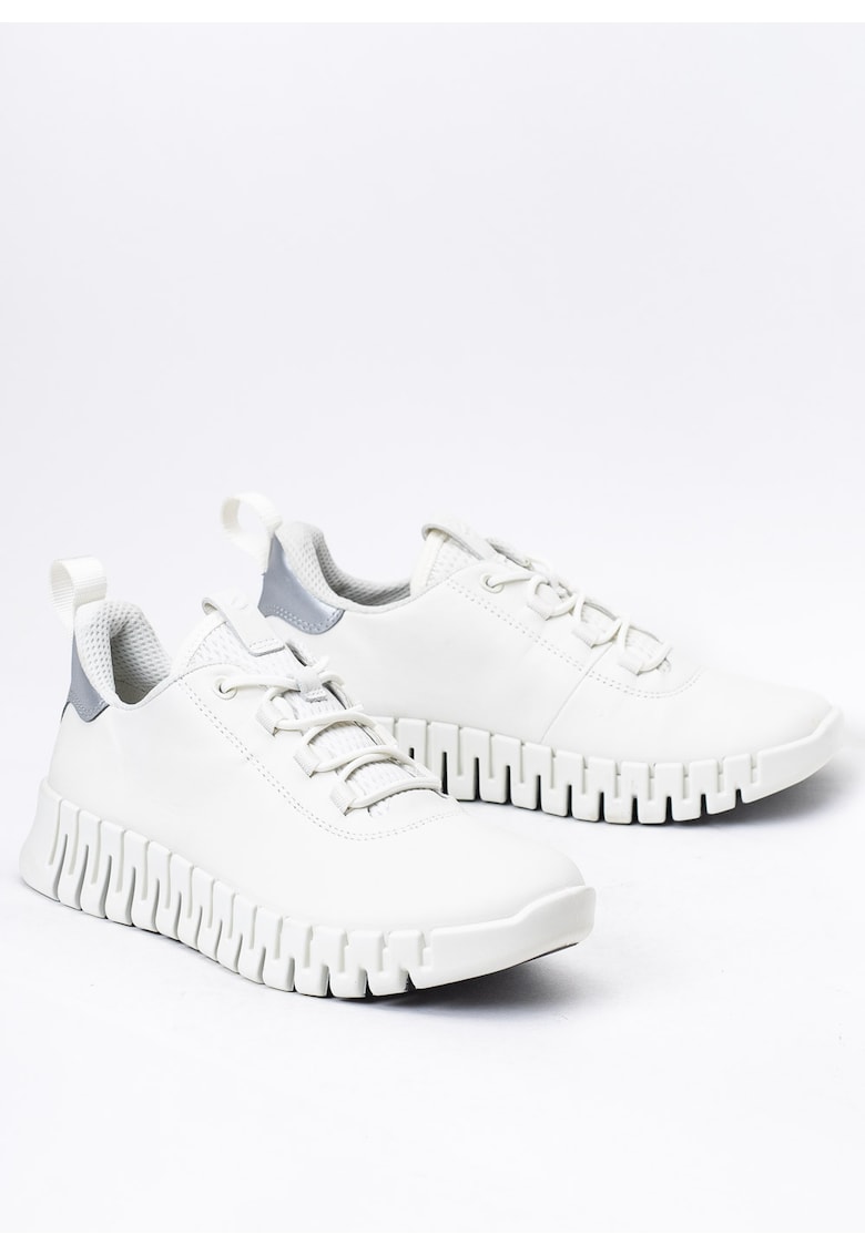 Pantofi sport - Piele-naturala - Alb