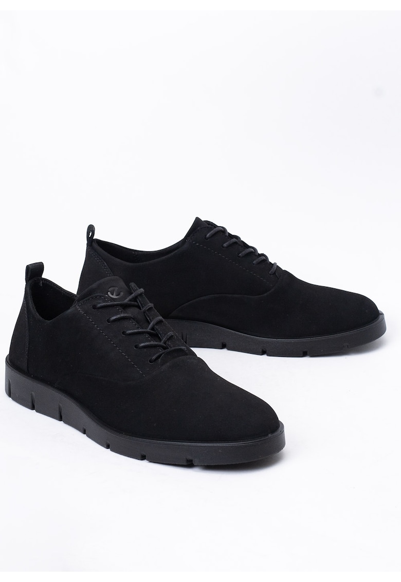 Pantofi dama - Piele nabuc - Negru - Negru