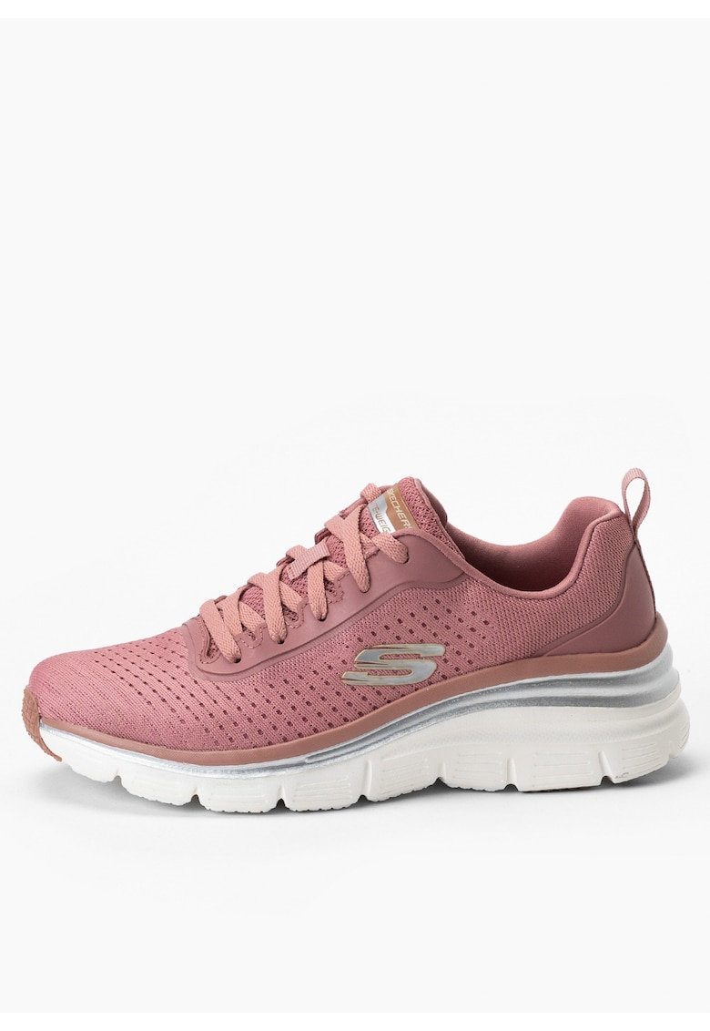 Pantofi sport dama - Material sintetic - Roz - Roz