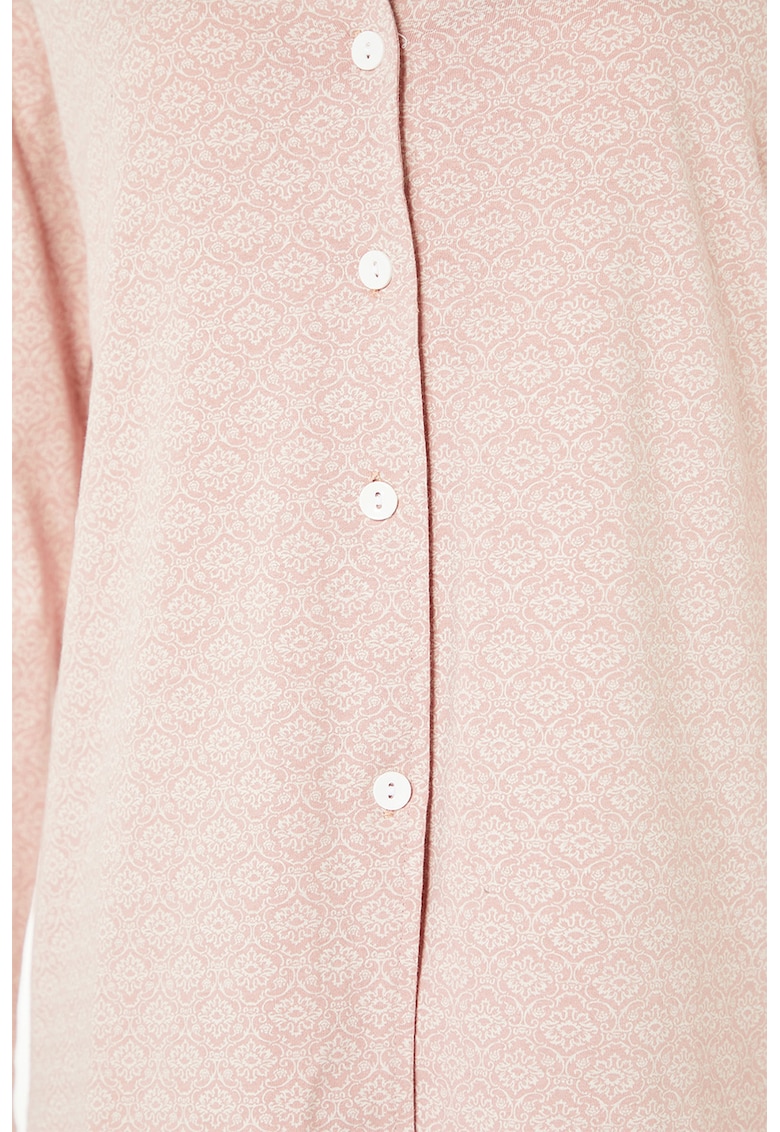 Pijama de bumbac cu imprimeu