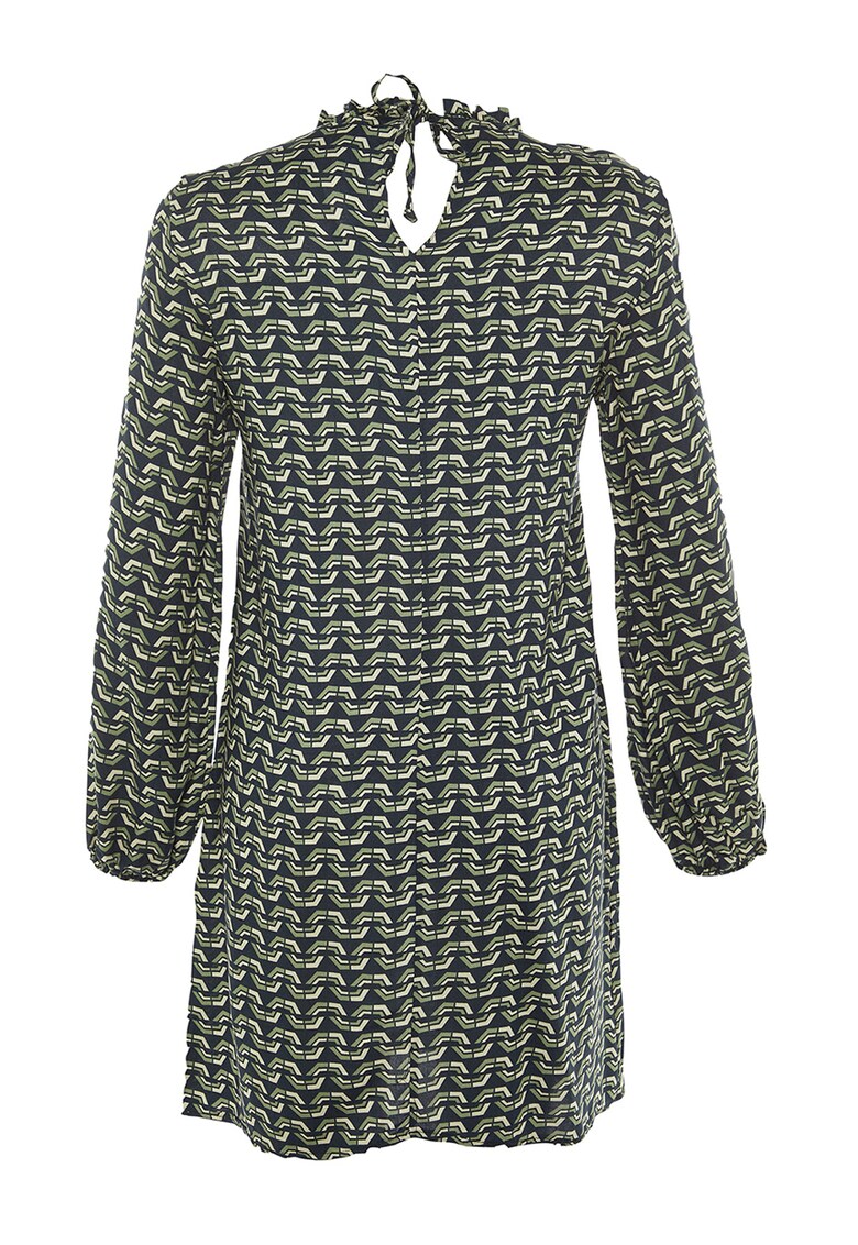 Rochie dreapta cu model retro