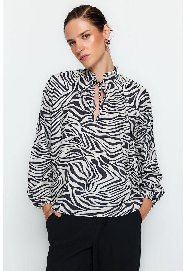 Bluza cu animal print