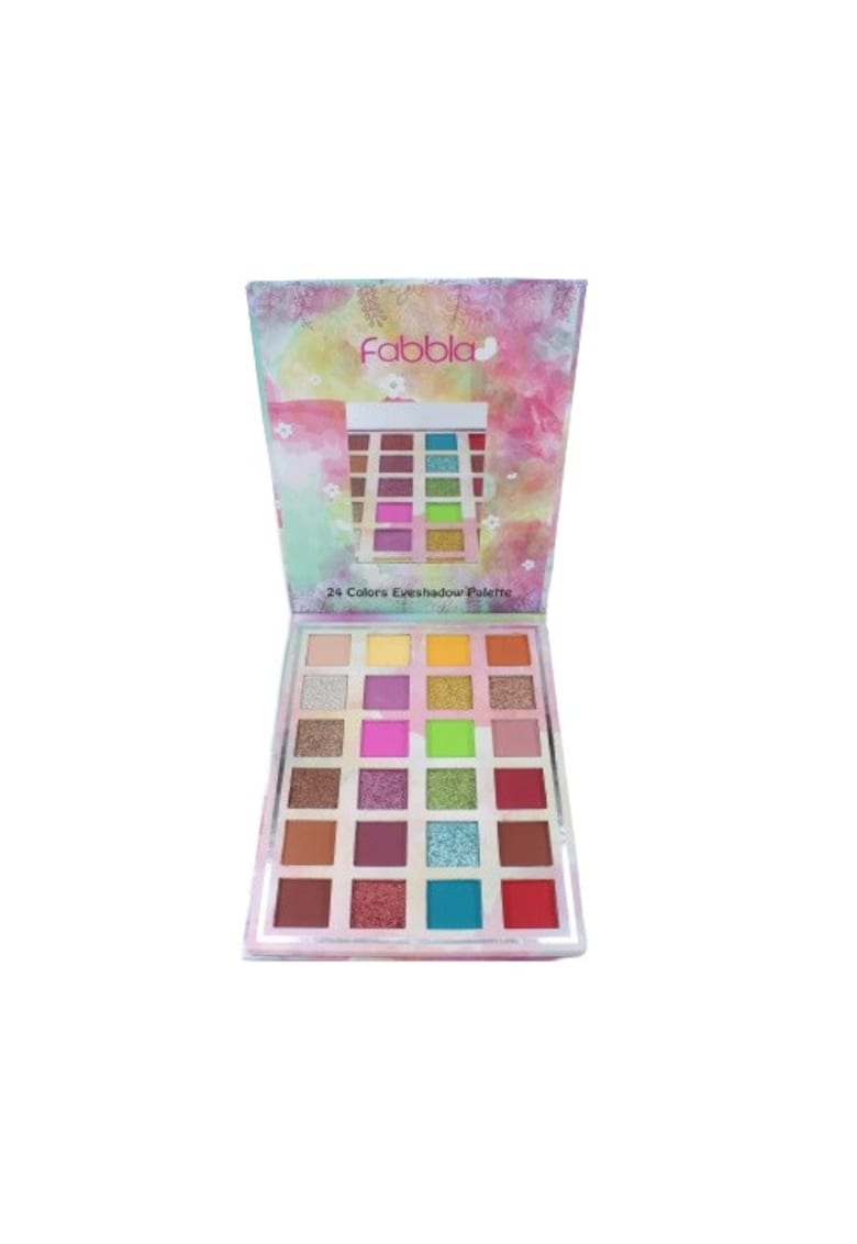 Paleta farduri de ochi - 24 culori pigmentate - mate si sidefate