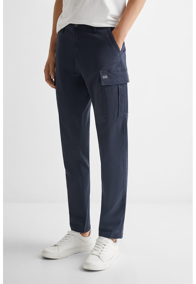 Pantaloni cargo cu talie medie Carhi