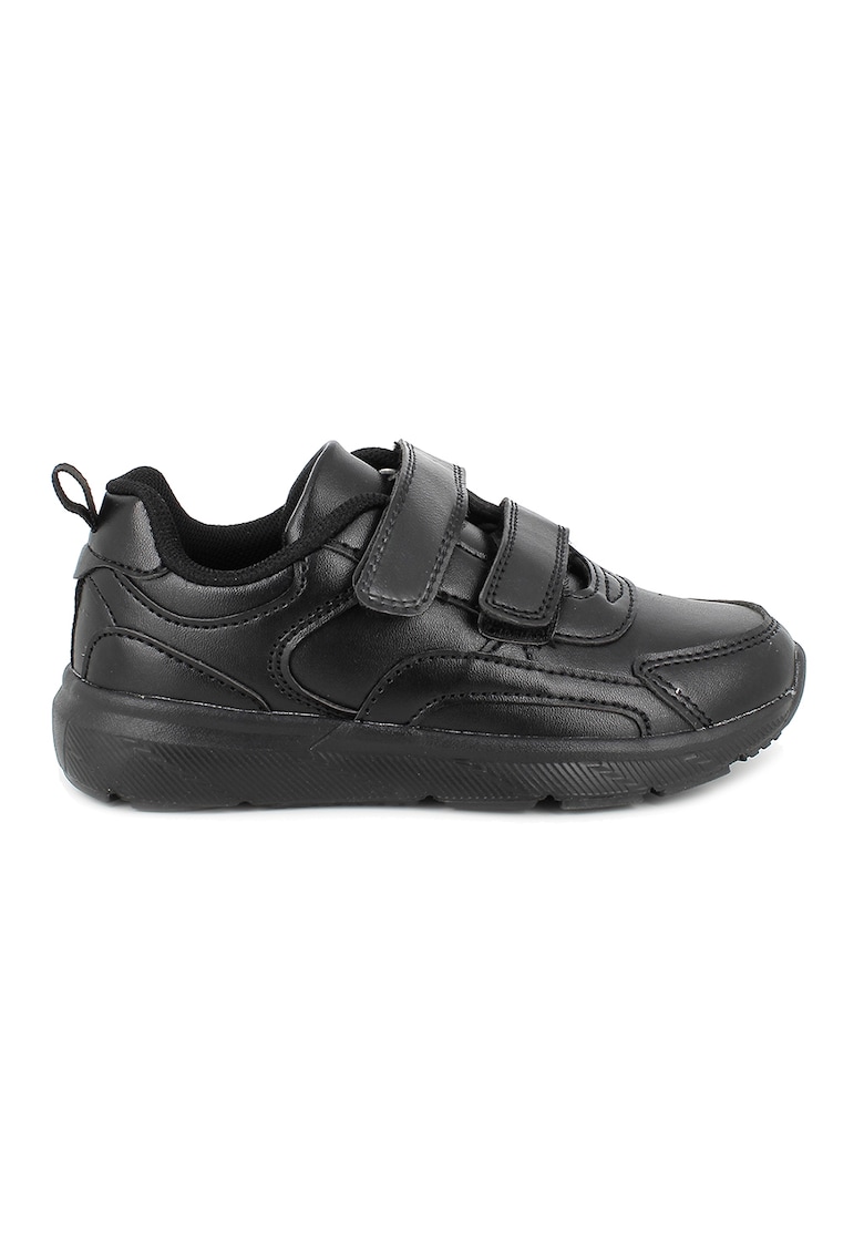 Pantofi sport din piele ecologica cu inchidere velcro