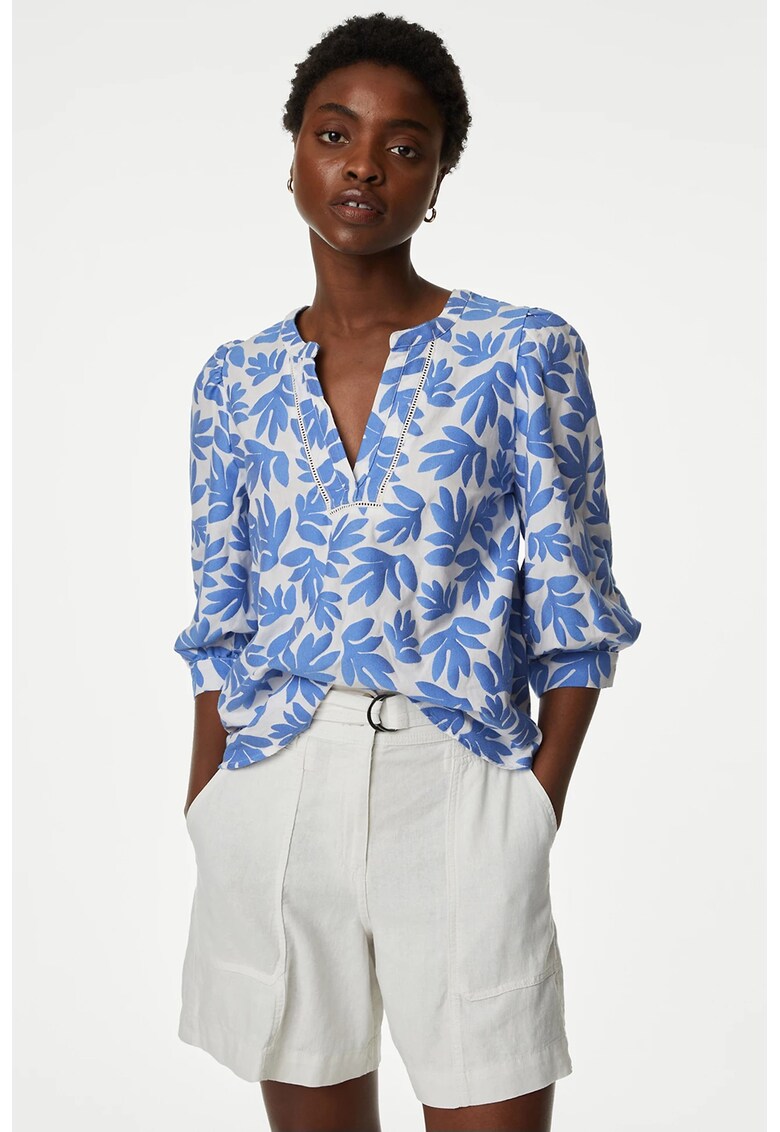 Bluza cu model si decolteu in V