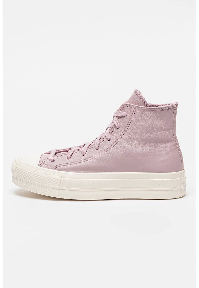 Tenisi din piele Chuck Taylor All Star Lift - Lila pal
