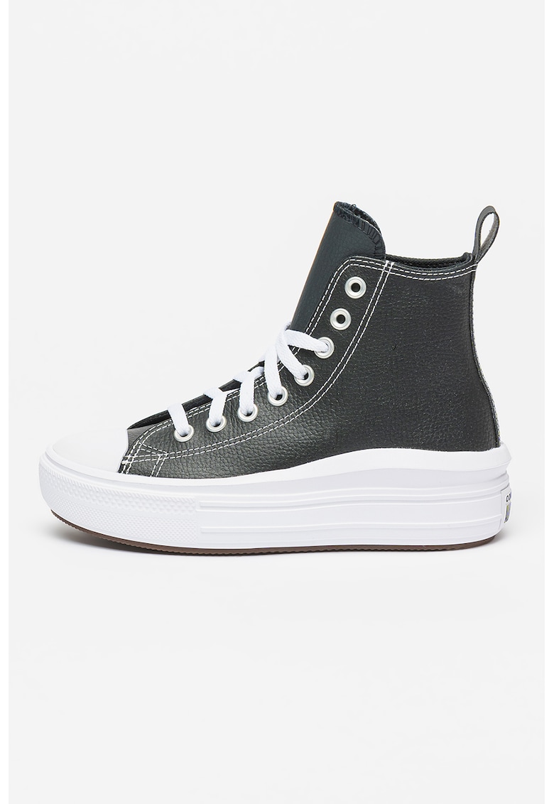 Pantofi sport high-top de piele Chuck Taylor All Star Move