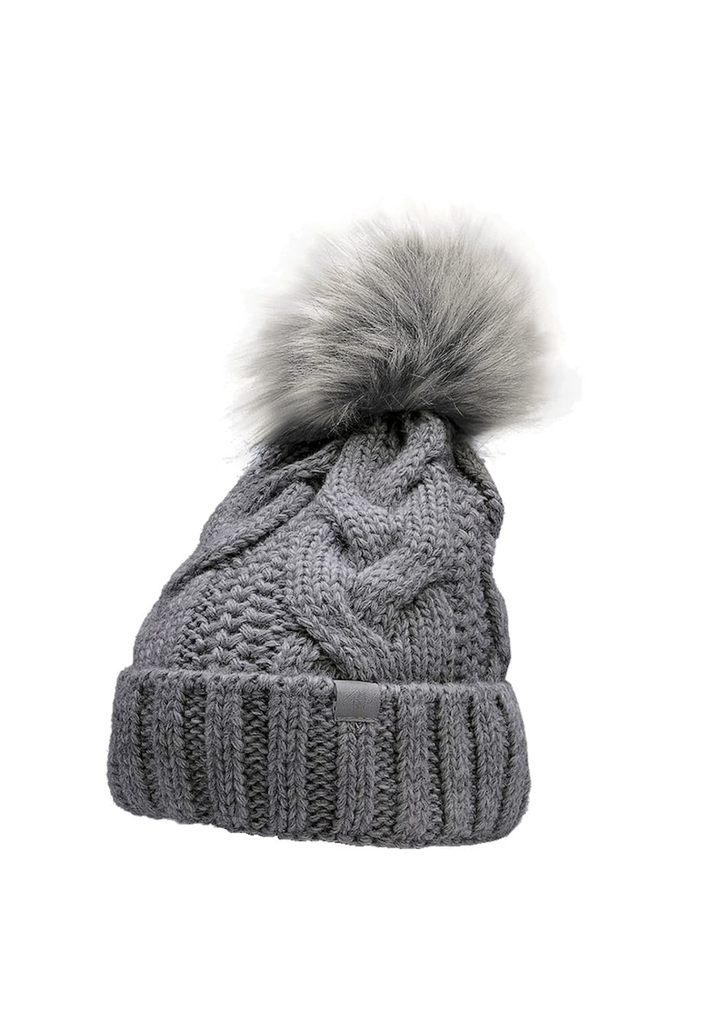 Caciula dama cu sigla - pompon - dimensiuni