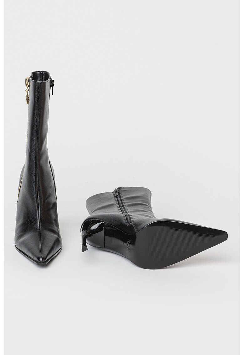 Botine medii cu toc inalt Sadie