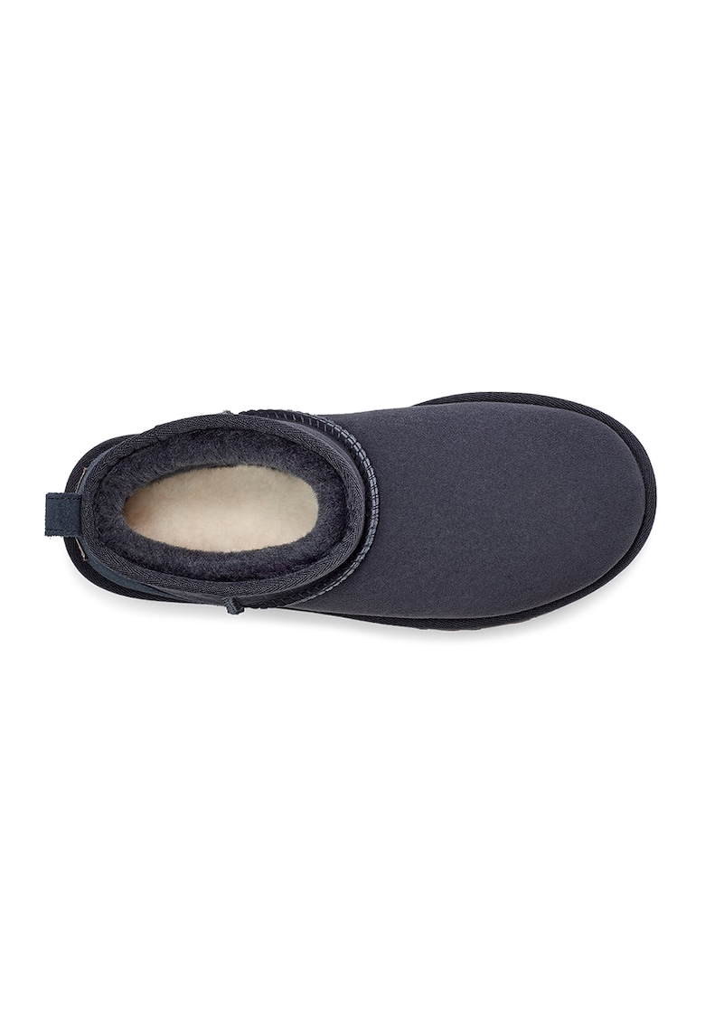 Ghete slip-on de piele intoarsa cu finisaj rezistent la apa classic ultra mini