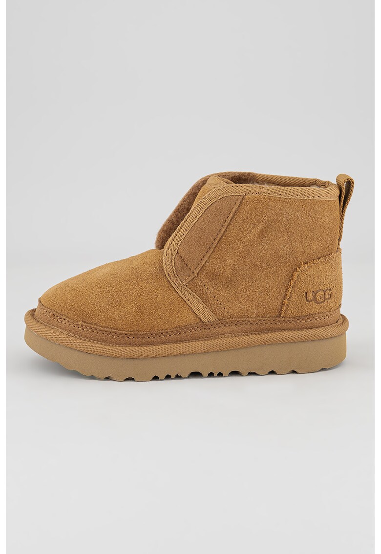 Ghete de piele intoarsa - fara inchidere Neumel Classic