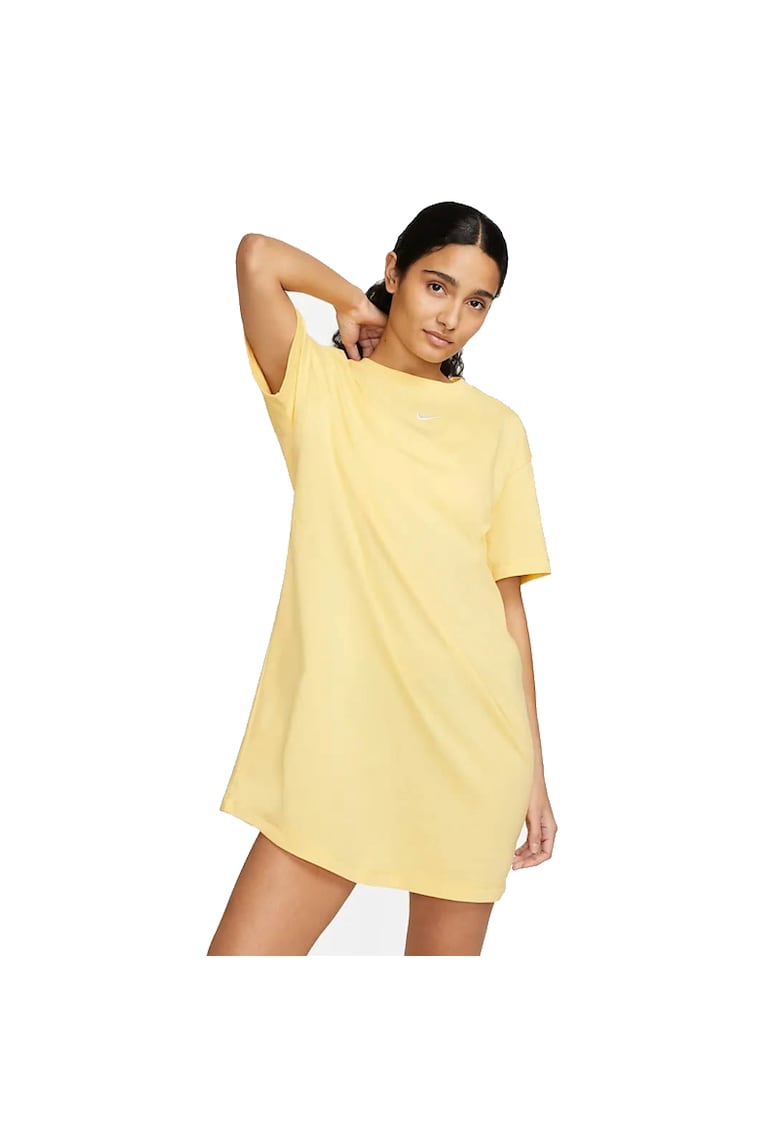 Rochie  W NSW ESSNTL SS DRESS TSHRT - DV7882-795 - Femei - Auriu