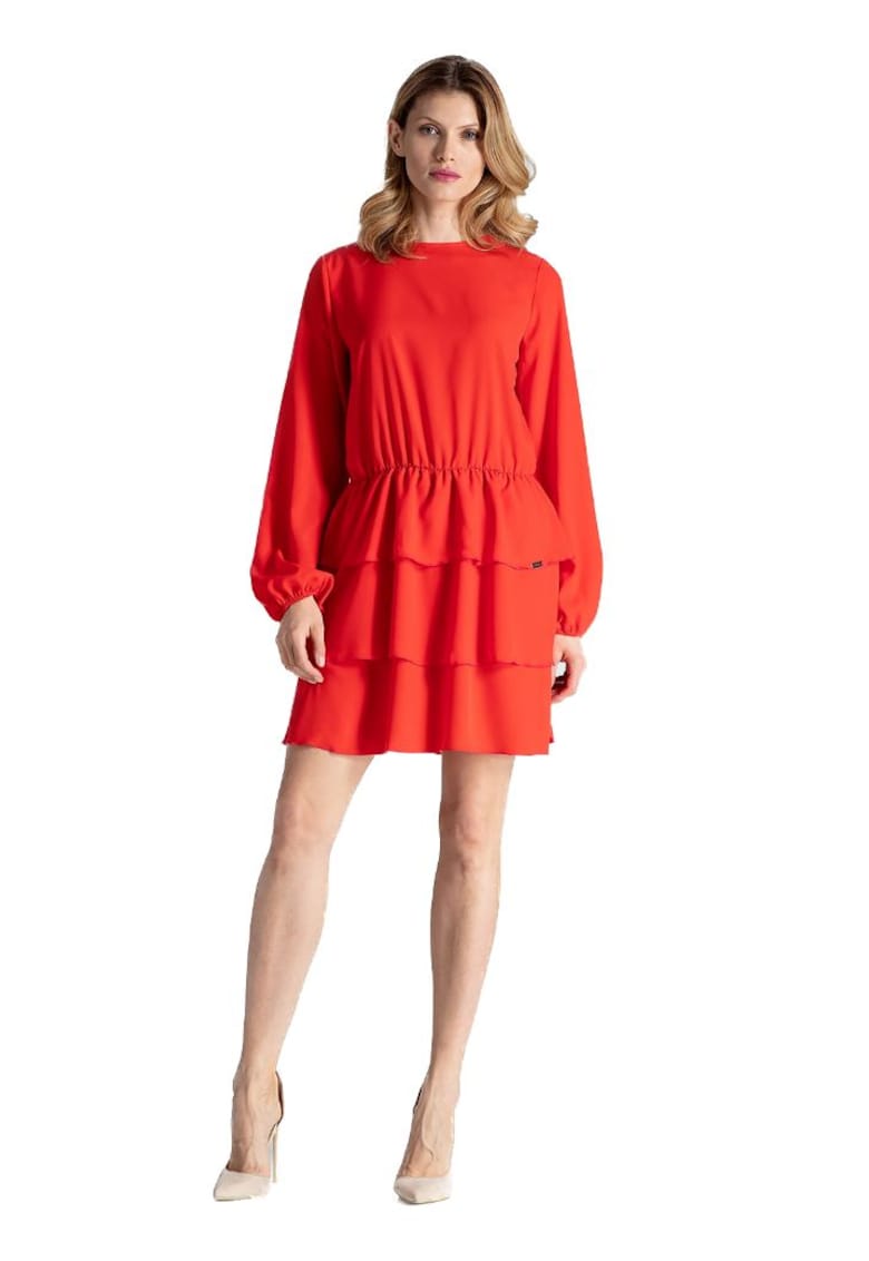 Rochie mini dama Linervudd M601 rosie