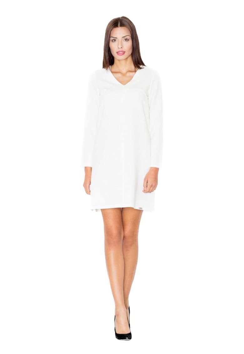 Rochie mini dama Bradwen M471 ecru