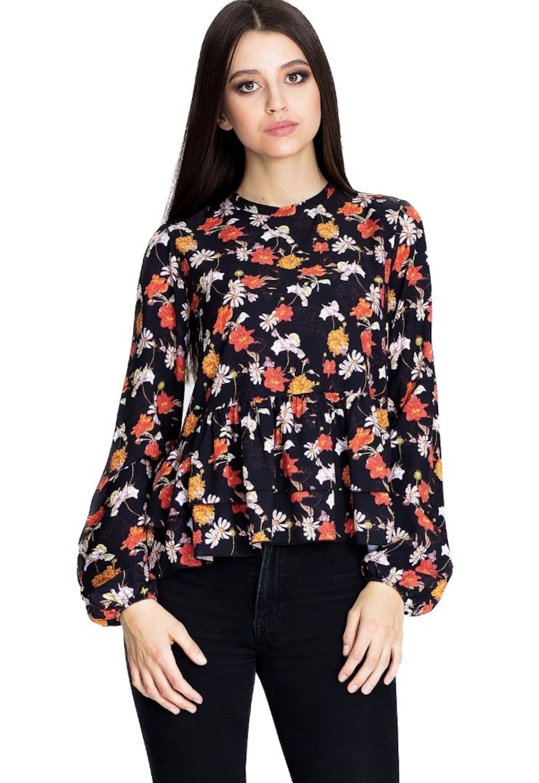 Bluză de damă Nidine M594 neagră