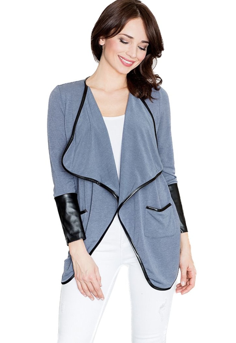 Sacou casual dama Gwendovien K112 gri