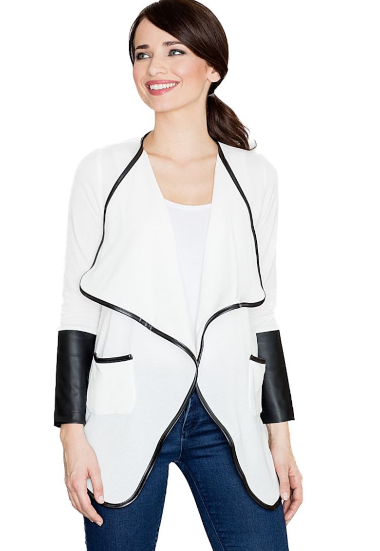 Sacou casual dama Gwendovien K112 ecru