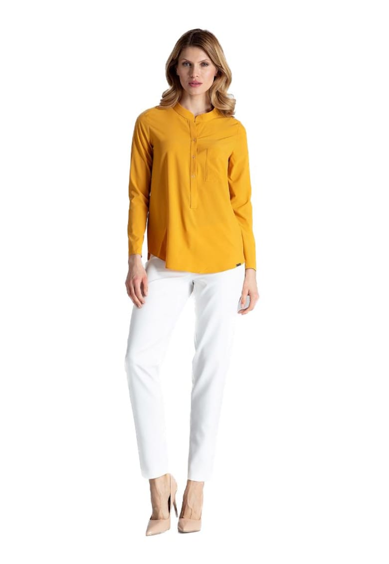 Bluză damă Nirne M663 mustar