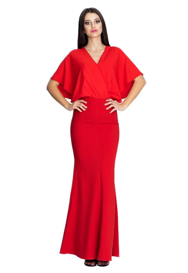 Rochie maxi dama Teirence M577 rosie