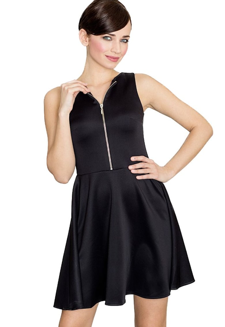 Rochie mini dama Hores K098 neagra