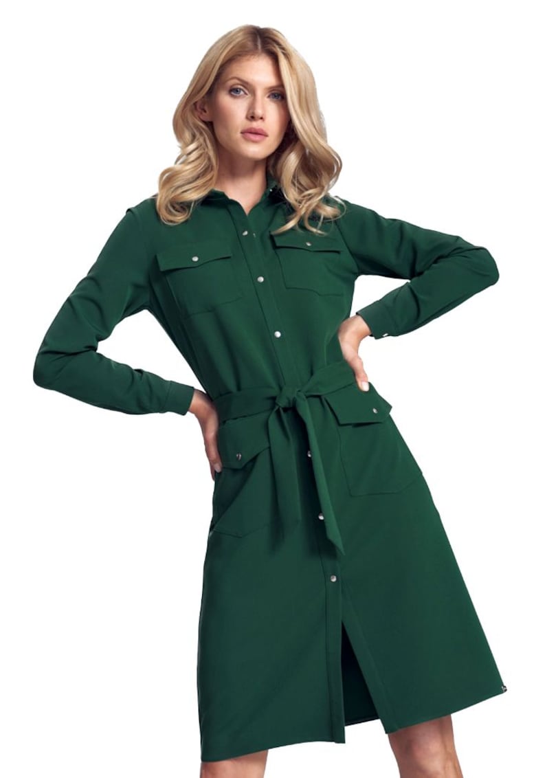Îmbrăcăminte de damă Plaid Astonnan M706 verde - Verde