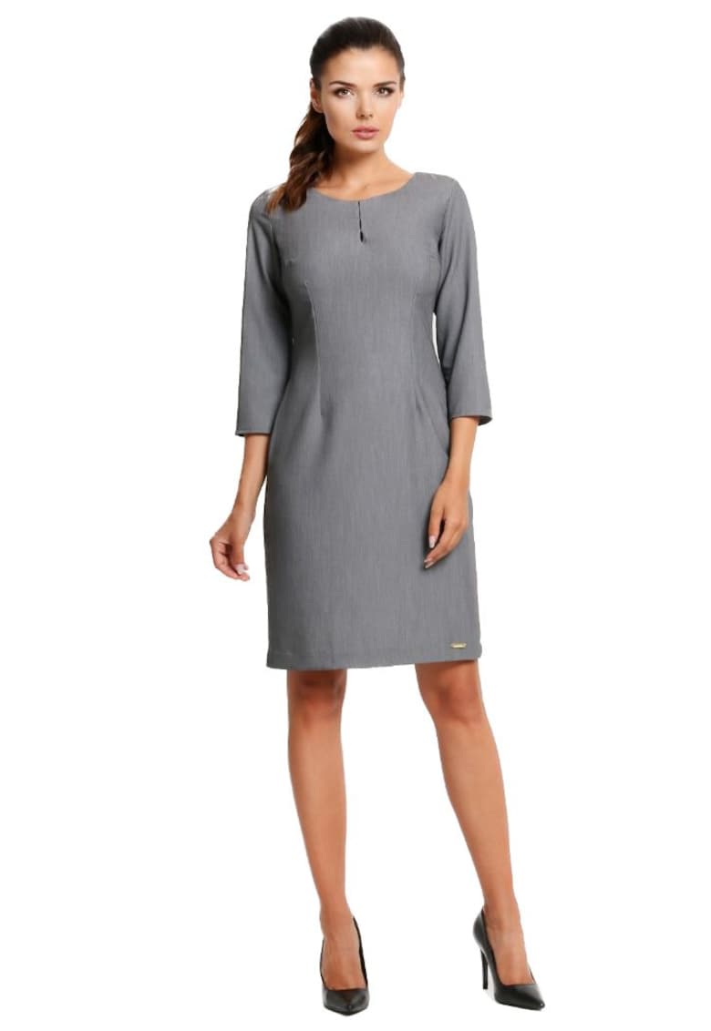Rochie mini dama Broce A124 gri - Gri