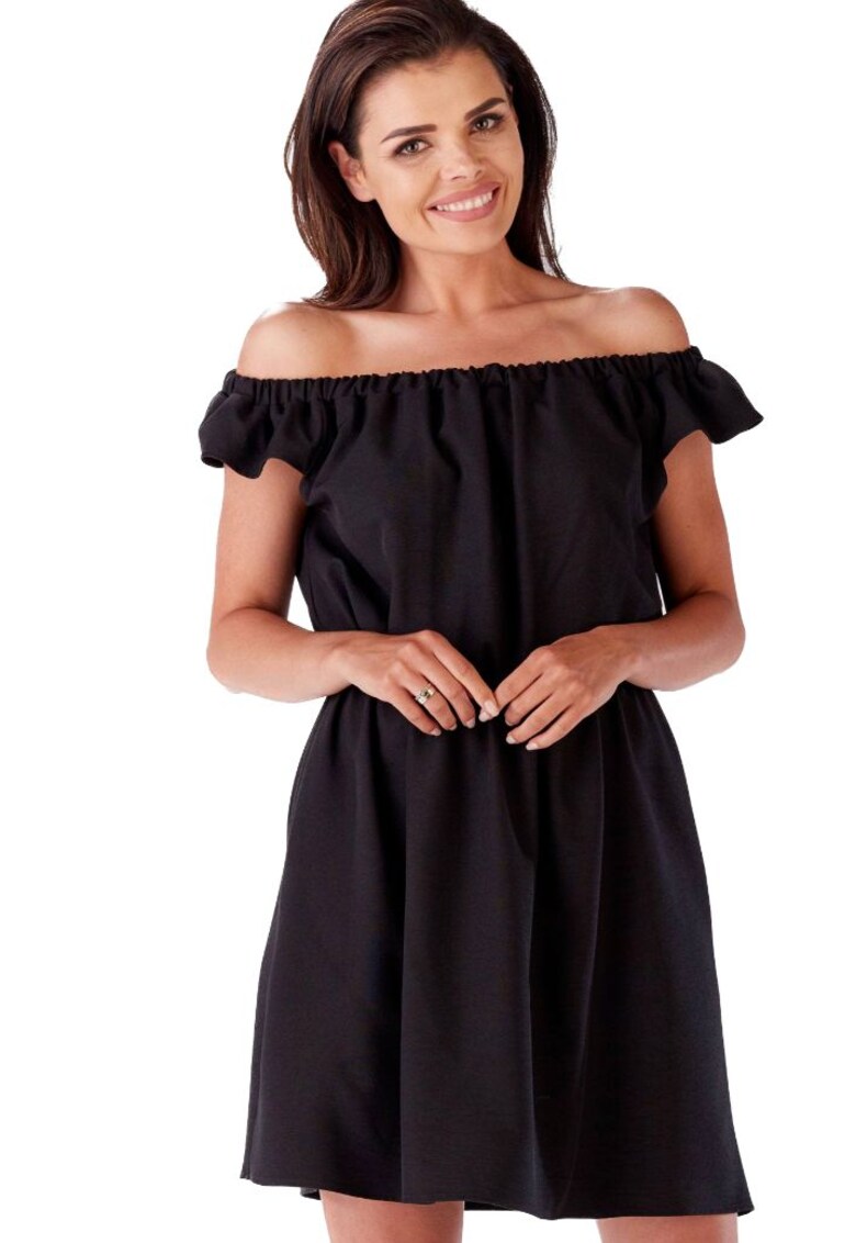 Infinite You Rochie mini dama Igrailte M136 neagra - Negru