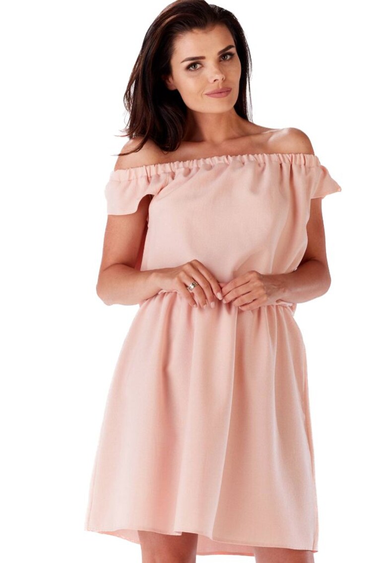 Infinite You Rochie mini dama Igrailte M136 roz - Roz