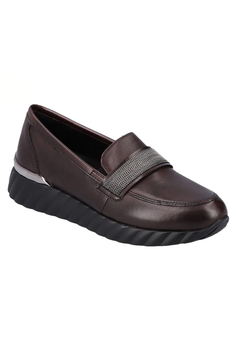 Pantofi casual - dama - SOFT - D5910-35 bordo - piele naturala Pantofi casual - dama - SOFT - D5910-35 bordo - piele naturala