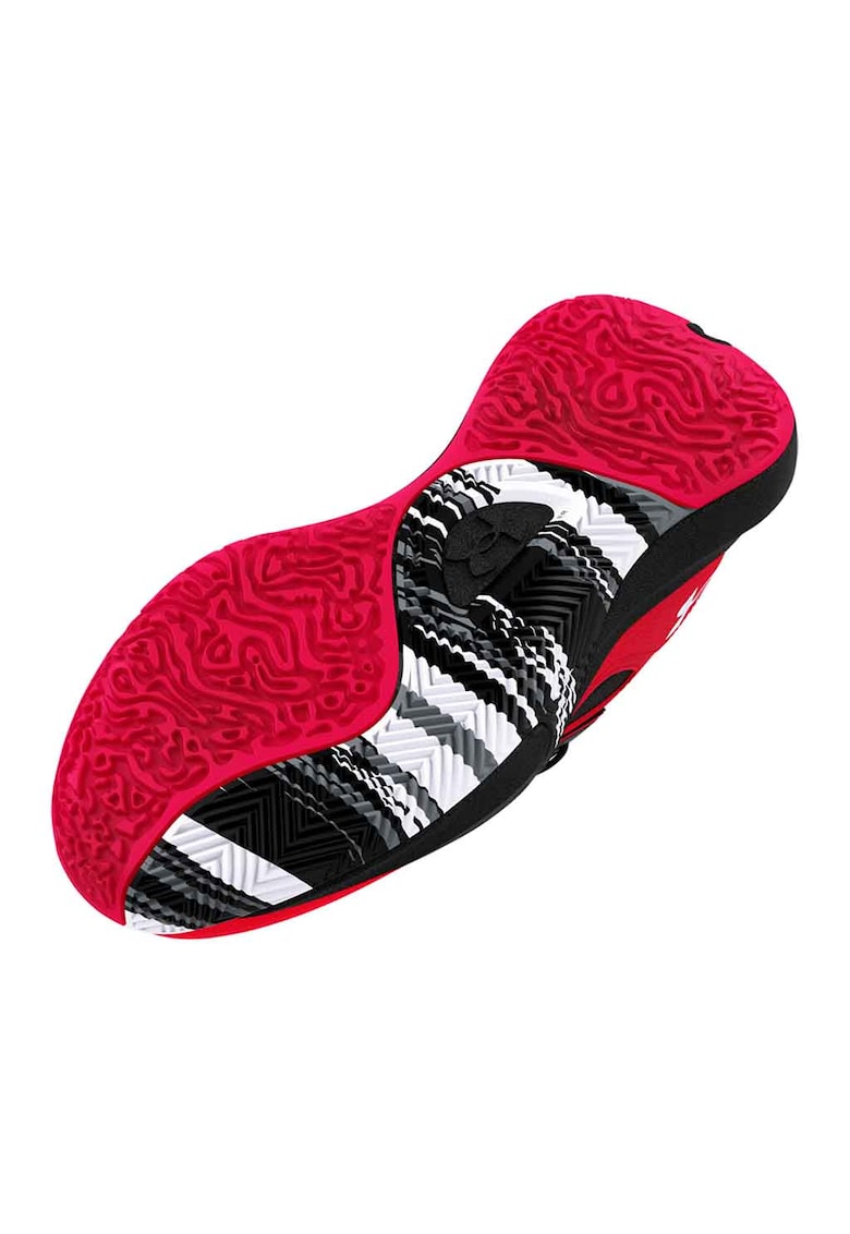 Pantofi de piele Lockdown 6 cu garnituri de plasa pentru baschet